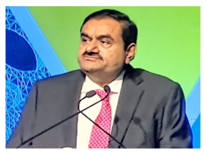 GAUTAM ADANI NEVER WASTE A CRISIS