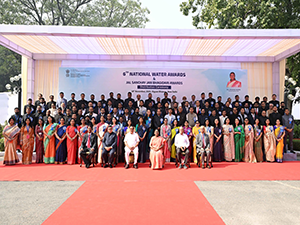 two-ias-officers-honoured-by-president-for-water-conservation